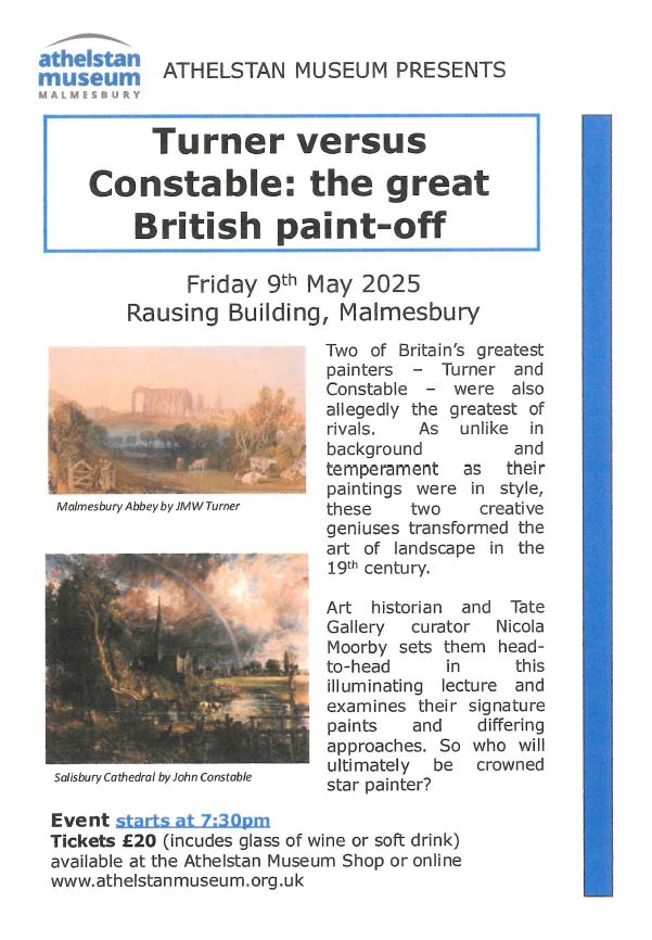 Athelstan Museum Presents - Turner Versus  Constable: The Great British Paint-Off